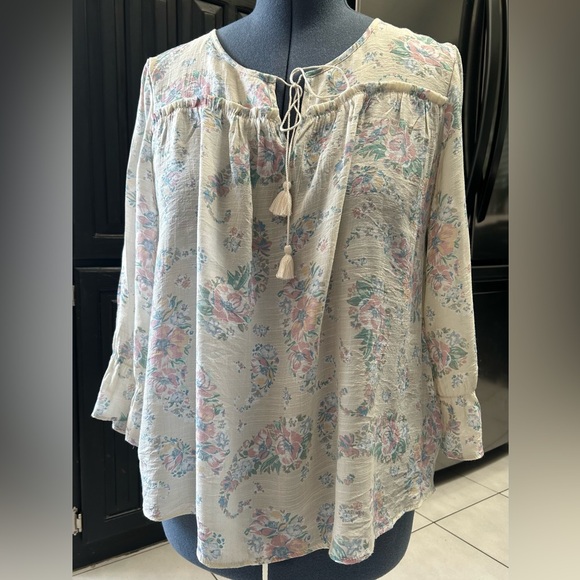 Zac & Rachel Tops - Zac & Rachel top/ blouse Floral print Size L